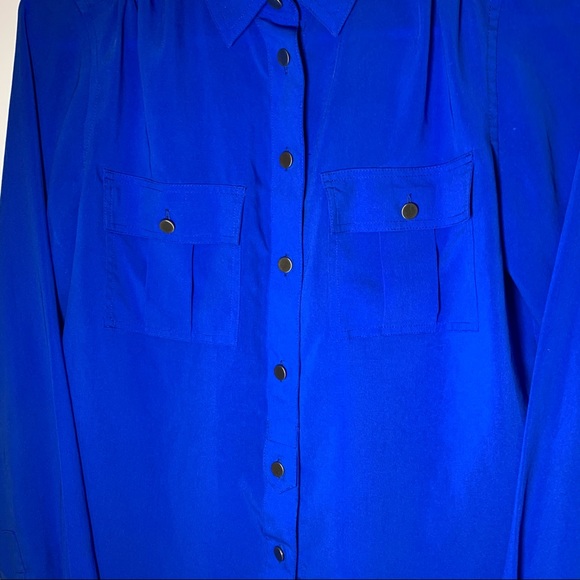 CK Button-Up Blouse in - Picture 7 of 13